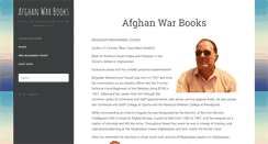 Desktop Screenshot of afghanwarbooks.com